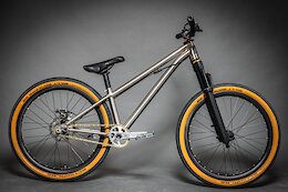 Bike Check: Liam Stanley's 24" Titanium Darwin Designs Dirt Jumper