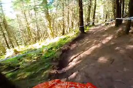 Video: Isabeau Courdurier's Winning POV from the EWS Tweed Valley Pro Stage