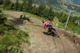 Video: POV of Tracey Hannah As She Pins It For A Lap Down Schladming