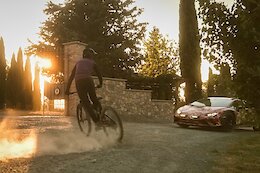 Video: Lamborghini Uses Mountain Biker in Latest Commercial