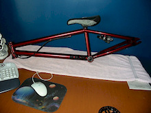 my frame whit new paint and wedge mod