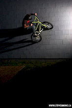 Found some plywood behind CT so we set them up on the bank and had a sweet wallride sesh