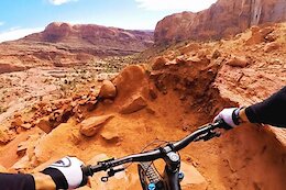 Video: Gee Atherton Rides Moab's Portal Trail