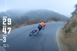 Video: Tom Pidcock Going Warp Speed on a Road Bike