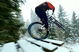Video: More Snowy DH Laps With Vinny T