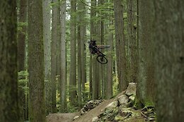 Thomas Vanderham on Vancouver's North Shore, BC. Photo by Sterling Lorence