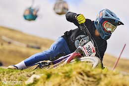 Fort William - National Downhill Series. Copyright Ian MacLennan.