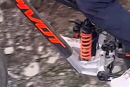 Spotted: Pivot's Lugged Carbon DH Bike Prototype
