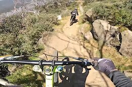 Video: Thredbo DH National Course Preview with Kye A’Hern & Tegan Cruz