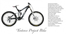 'Tentense Project bike...Photoshop of course

Trek session 88 DH with all of my favorite components