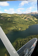 Shots frmo our float plane drop at Spruce Lake and the ride back to Tyax resort via Windy Pass.