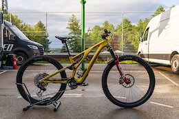 Bike Check: Estelle Charles’ Specialized Stumpjumper EVO with a Flight Attendant Coil Shock