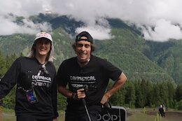 Video: Track Walk with Myriam Nicole & Amaury Pierron at the Val di Sole DH World Cup 2024