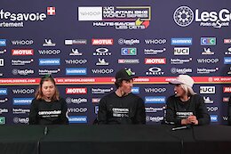 Video: Rider Press Conference from the Les Gets DH & XC World Cups 2024