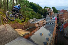 Video: Mountain Biking in Quebec City with Remy Metailler as Seen from the Sky