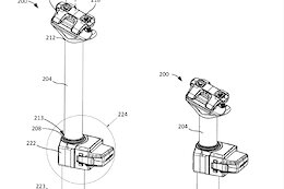 SRAM Files Patent for Wireless Seatpost With Collar-Mounted Electronics