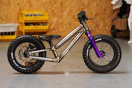 Starling Cycles Frame Builder Builds His Daughter Bea a Steel Balance Bike For Her Second Birthday