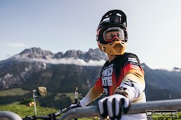 Nina Hoffmann Out of the Leogang DH World Cup After Practice Run Crash