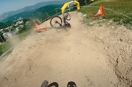 Course Preview: Dominic Platt & Indy Deavoll Ride the iXS EDC #3 in Semmering, Austria