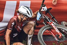 Haley Batten Fractures Hand in XCC Crash at the 2025 Val di Sole XC World Cup