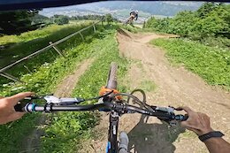 Video: Dakotah Norton Chases Danny Hart Down the Old Schladming World Cup Track