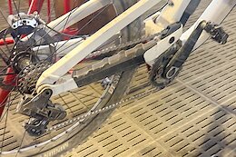 Spotted: SRAM Transmission Wireless DH Drivetrain
