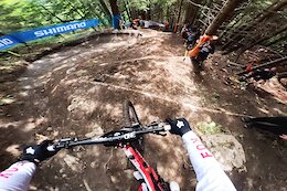 Video: Jackson Goldstone’s Practice POV from the 2025 Champéry Downhill World Championships