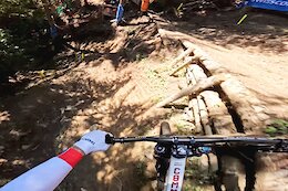 Video: Max Alran’s Winning POV from the Junior Men’s Champéry Downhill World Championships