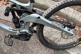 Spotted: Priority Teases Wild-Looking High Pivot Gearbox Bike