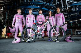 Kenny & Team MS Ride in Pink for Breast Cancer Awareness at Mont-Sainte-Anne