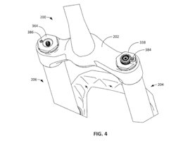 SRAM Patent Application Shows Pressure Relief Valves in Fork Crown