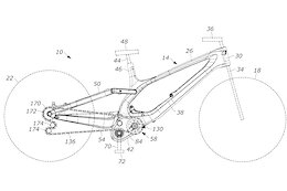 Specialized Patent Reveals Demo Two-Chain Drivetrain Layout