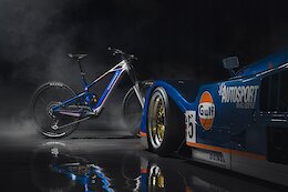 Mondraker Releases Limited Edition Porsche-Inspired Gulf Crafty eMTB