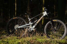 The Dedicated Faster is a Lugged Carbon High Pivot Freeride eMTB
