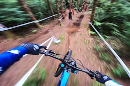 Watch: Luke Meier-Smith’s High Speed POV from the Crankworx Rotorua Kārearea Downhill