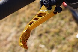 MRP Launches Dime Brake Lever Blades and Hush Guard Chainstay Protector