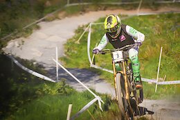 Video: Trackside Action from Round 2 of the British National Downhill Series, Antur Stiniog