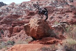 Video: Ondra Slez Hits Old Rampage Zones in ‘The Desert Hazard’