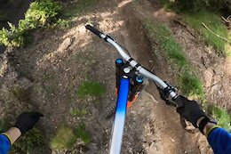 Video: Danny Hart has a Huge Crash on the Old Andorra World Cup Track