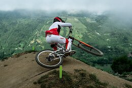 Photo Epic: Crashes & Breakthrough Wins at the Thrilling Loudenvielle DH World Cup Finals