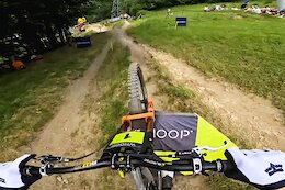 Video: Asa Vermette’s Finals Crash POV from the Loudenvielle DH World Cup