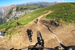 Video: Hugo Frixtalon & Kimi Viardot’s Les 2 Alpes French Cup Course Preview