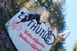 Abby Hogie Shares Footage of Huge Practice Crash at La Thuile DH World Cup