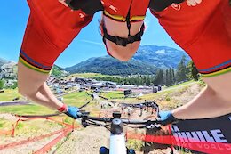 Video: Puck Pieterse’s Practice Lap POV at the 2026 La Thuile XC World Cup