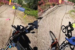 Video: Head-to-Head POVs from Asa Vermette & Jackson Goldstone at the La Thuile DH World Cup
