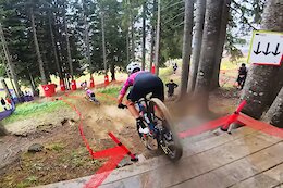 Video: Rain-Soaked Course Preview for the 2026 Les Gets XC World Cup
