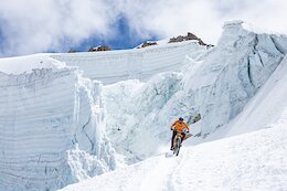Video: Kilian Bron Rides Between Crevasses &amp; C