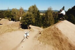 Video: Szymon Godziek Creates Big Air Speed & Style Racing