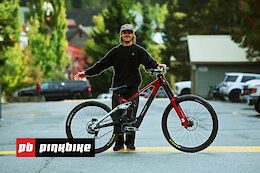 Laurie Greenland’s Prototype Forbidden Uses an E-Bike Front End - Whistler DH World Cup