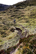 Single track on the Quiraing